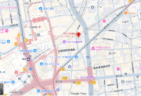 Map image of event location